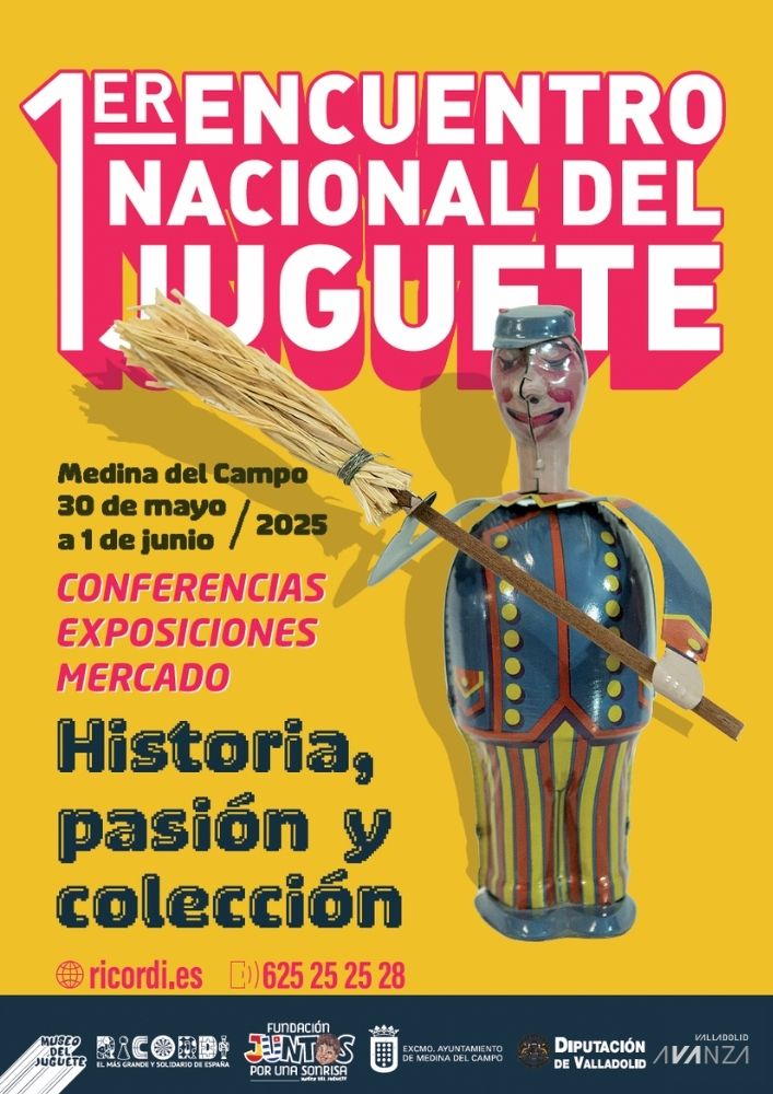 Medina del Campo acoge el I Encuentro Nacional del Juguete, una cita imprescindible para nostálgicos y coleccionistas
